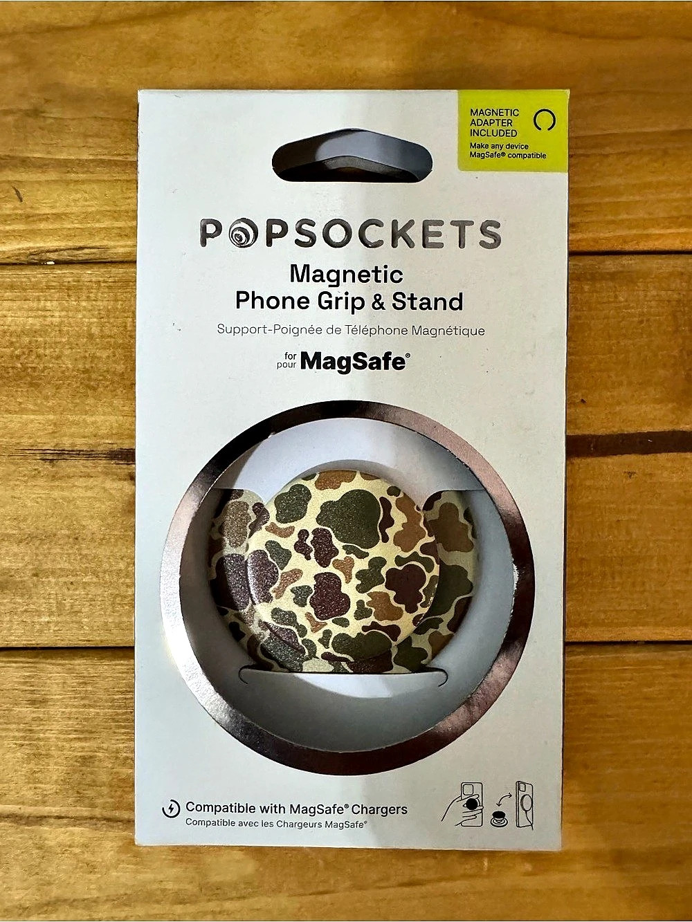 Popsockets Magnetic Phone Grip & Stand MagSafe Compatible Animal Print Phone